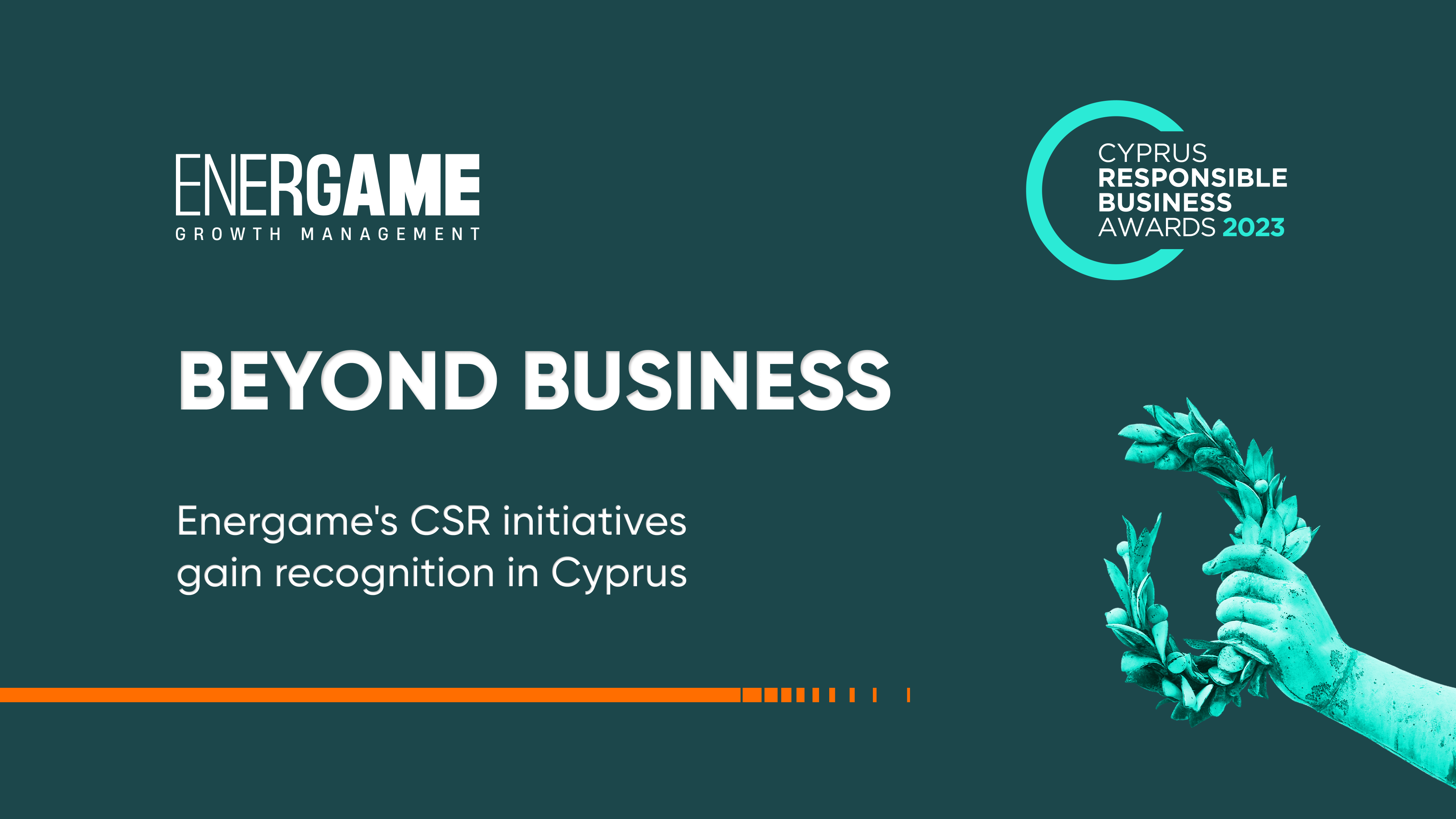Energame gains recognition at the Cyprus Responsible Business Awards